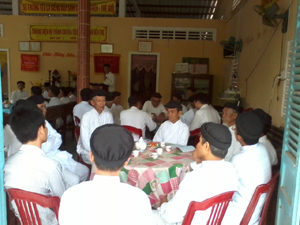 Ben Tre province: Ante-Creation Caodai Church holds first quarter meeting